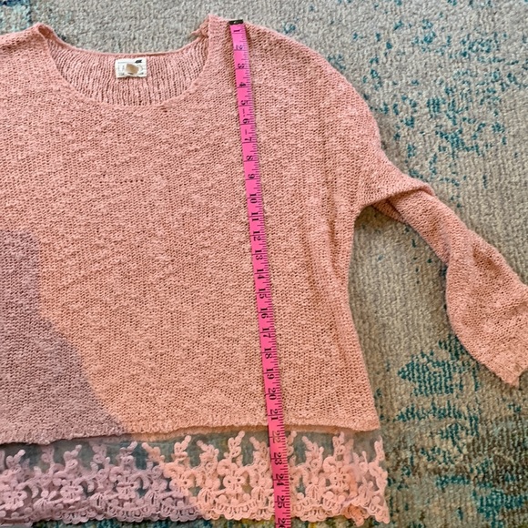 LA Hearts pink sweater - Picture 5 of 6
